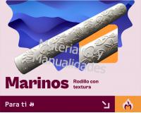 Rodillo Marino para texturizar pasta de goma Fondant  Marcar Por